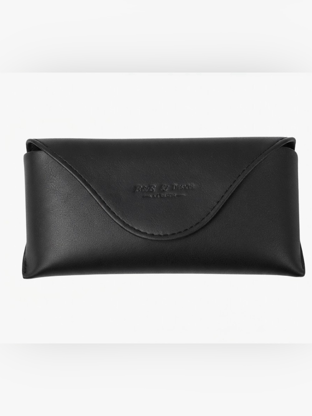 rag & bone Black Leather Sunglasses Case